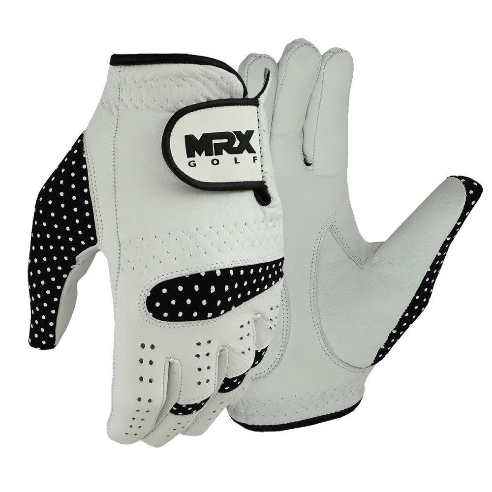 MRX Women's Golf Gloves Left & Right Hand Cabretta Leather Golfer Glove