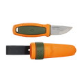 Mora Eldris Hunting with Belt loop Olive Green/Burnt Orange #14237