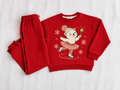 Organic Cotton Dancing Bear Jogger Set
