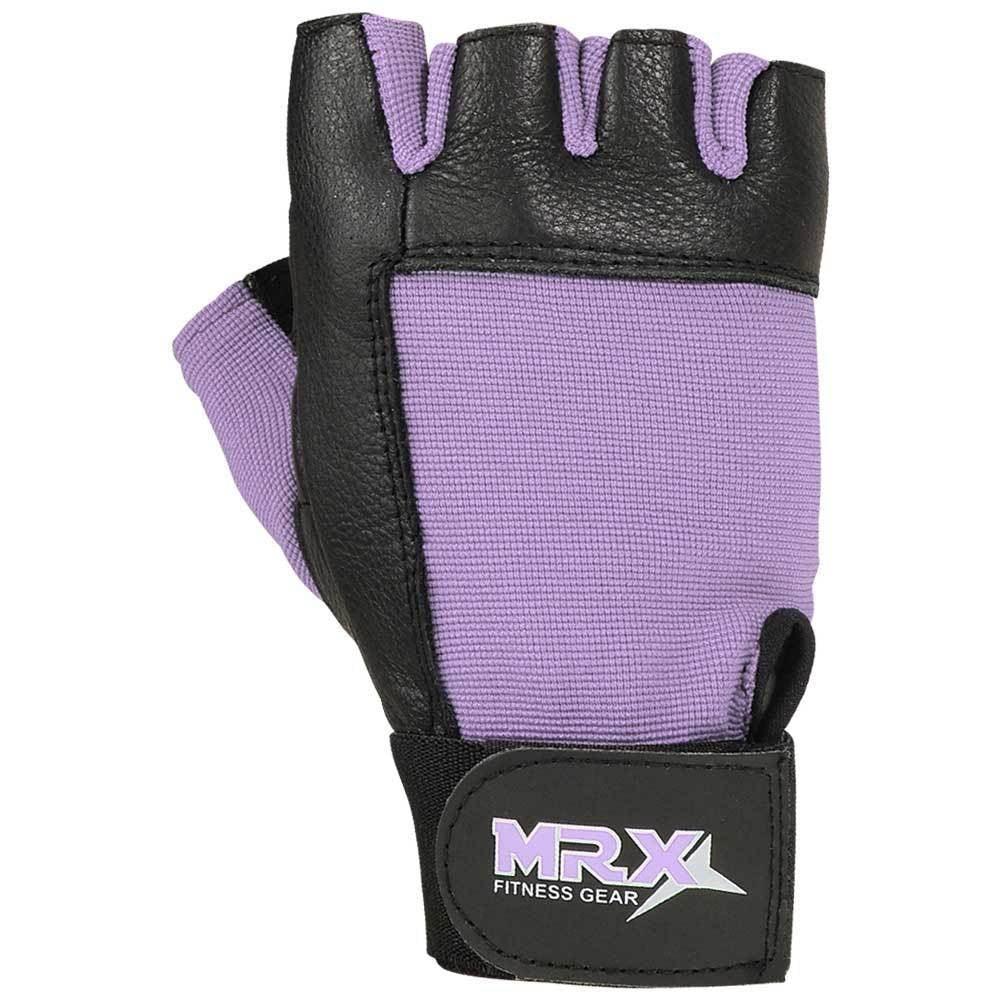 MRX Unisex Weight Lifting Gloves Gym Workout Glove 2602-lav