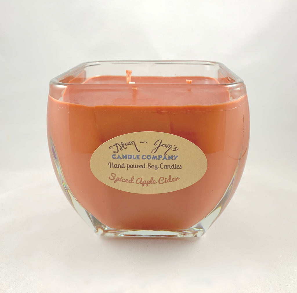 Spiced Apple Soy Candle – Warm & Inviting Fall Scent | Mam Jam’s
