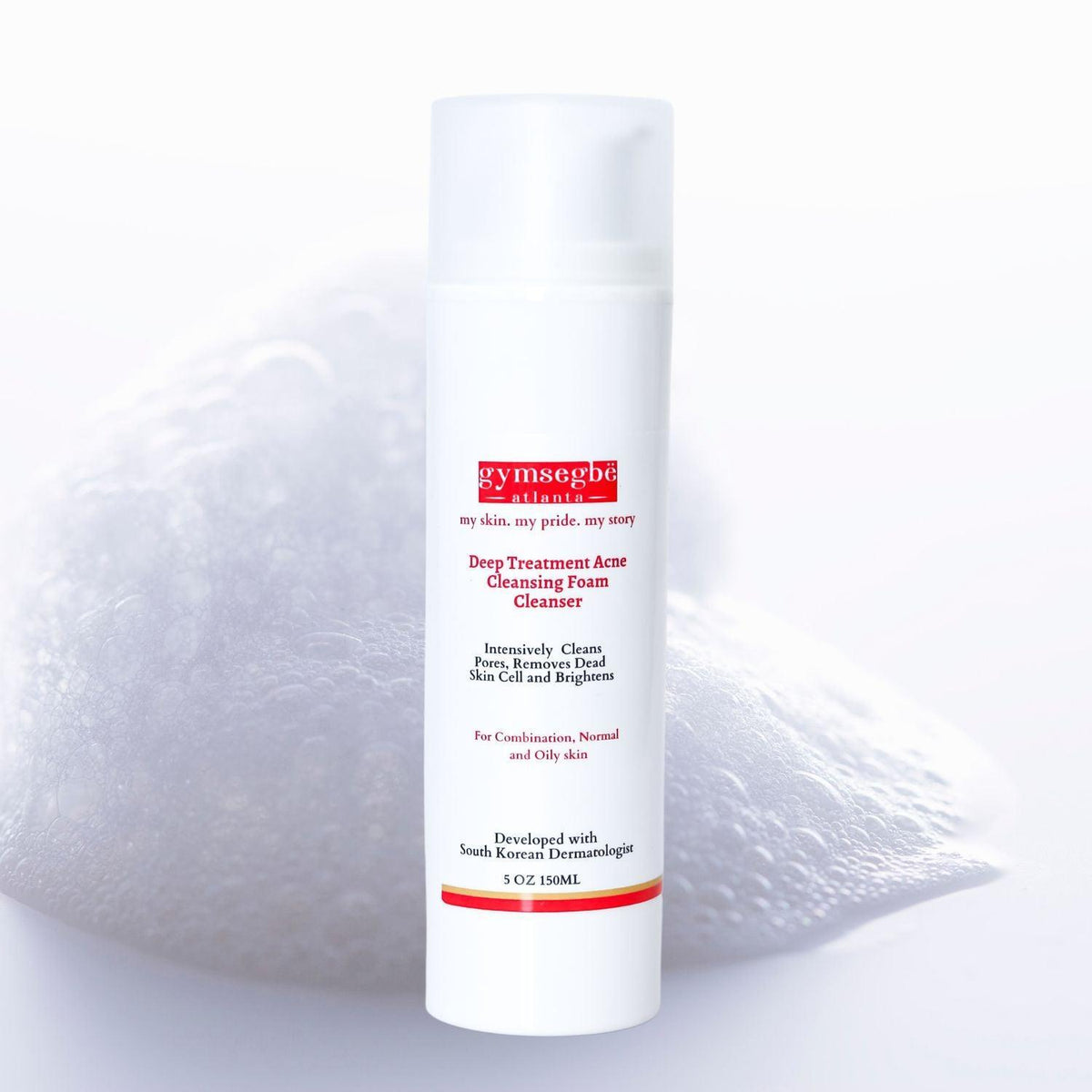 Deep Treatment Acne Cleansing Foam Cleanser [BACK IN STOCK 9/13]