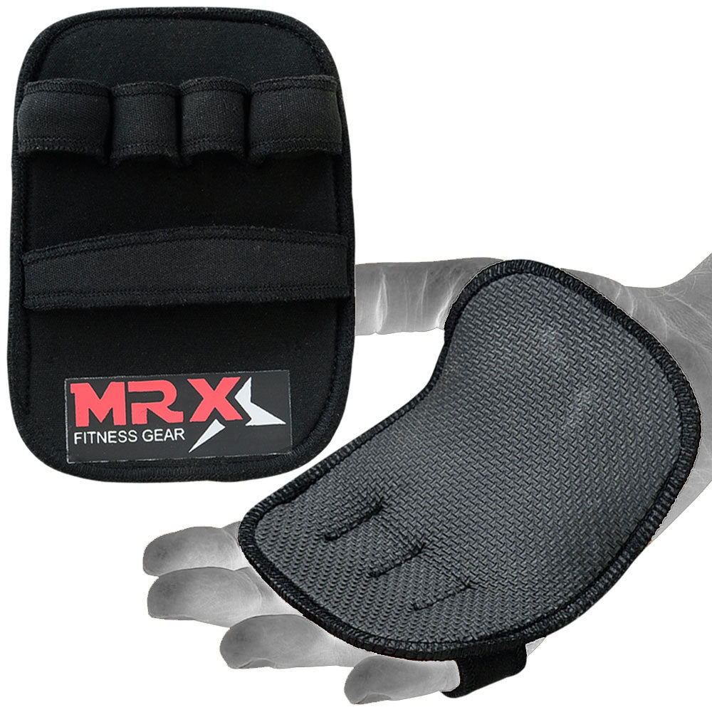 MRX Weightlifting gloves pads gripping Weight Lifting Hand Support
