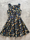 Elizabeth Dress in Rose Floral