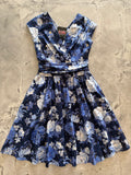Metallic Floral Greta Dress
