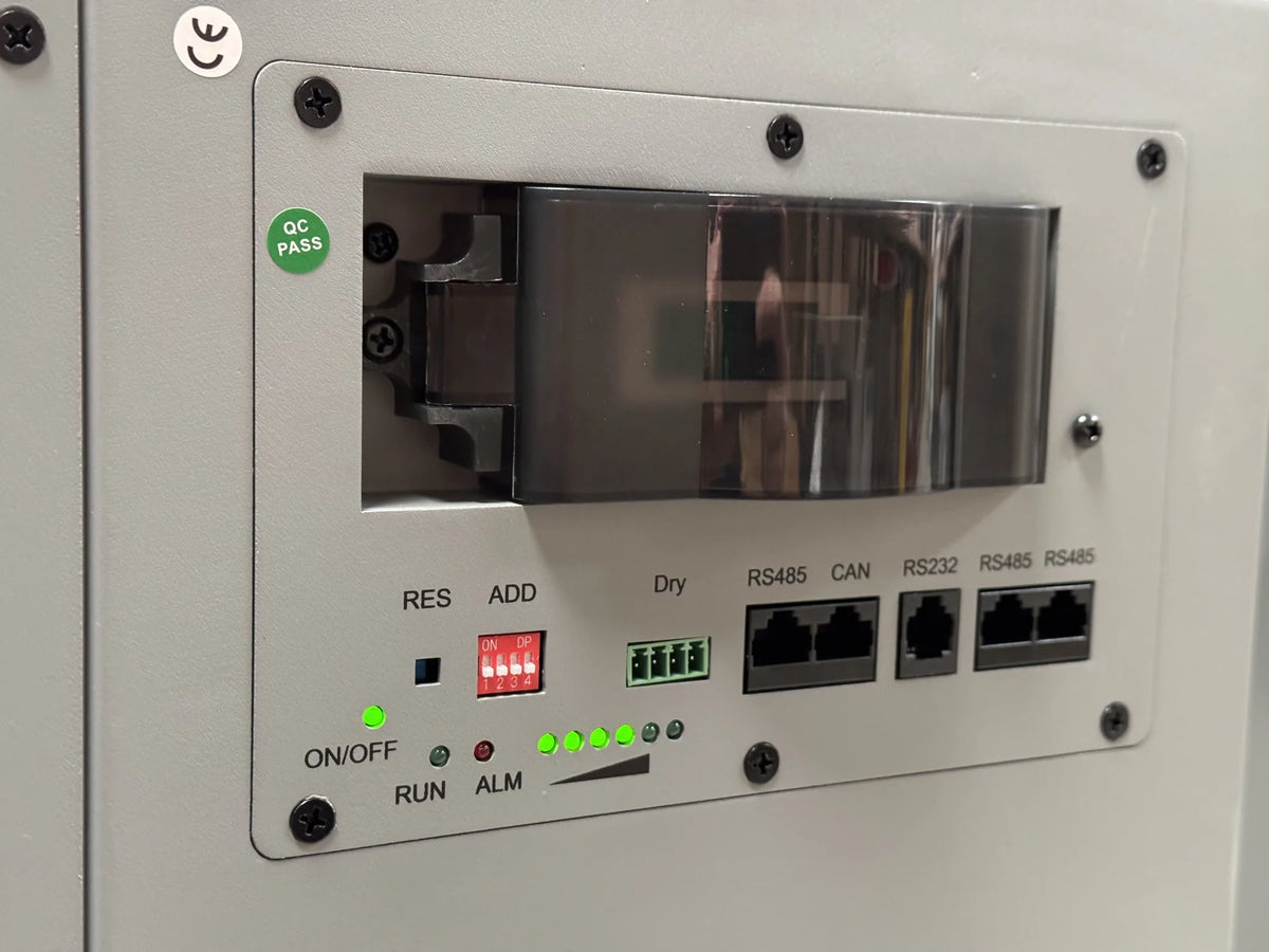 48V Tower: Rugged LifePO4 Battery w/ Active Balance & 200A BMS up to 16.4 kWh