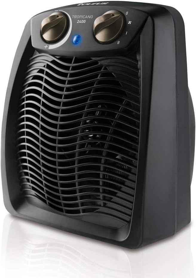 Taurus Tropicano 2400 Calefactor Eléctrico 2400W, Termostato, Ventilador