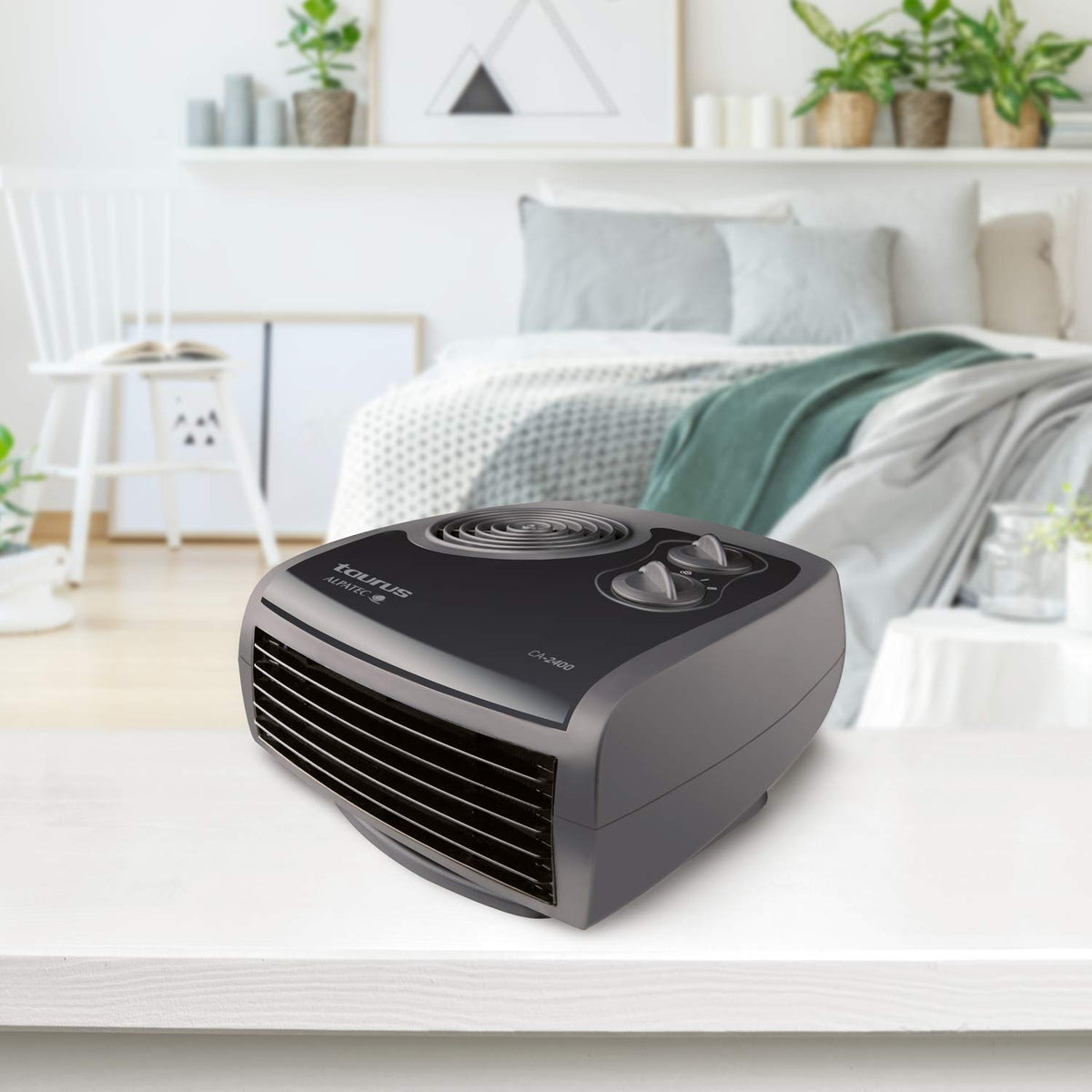 Taurus Tropicano 2400 Calefactor Eléctrico 2400W, Termostato, Ventilador
