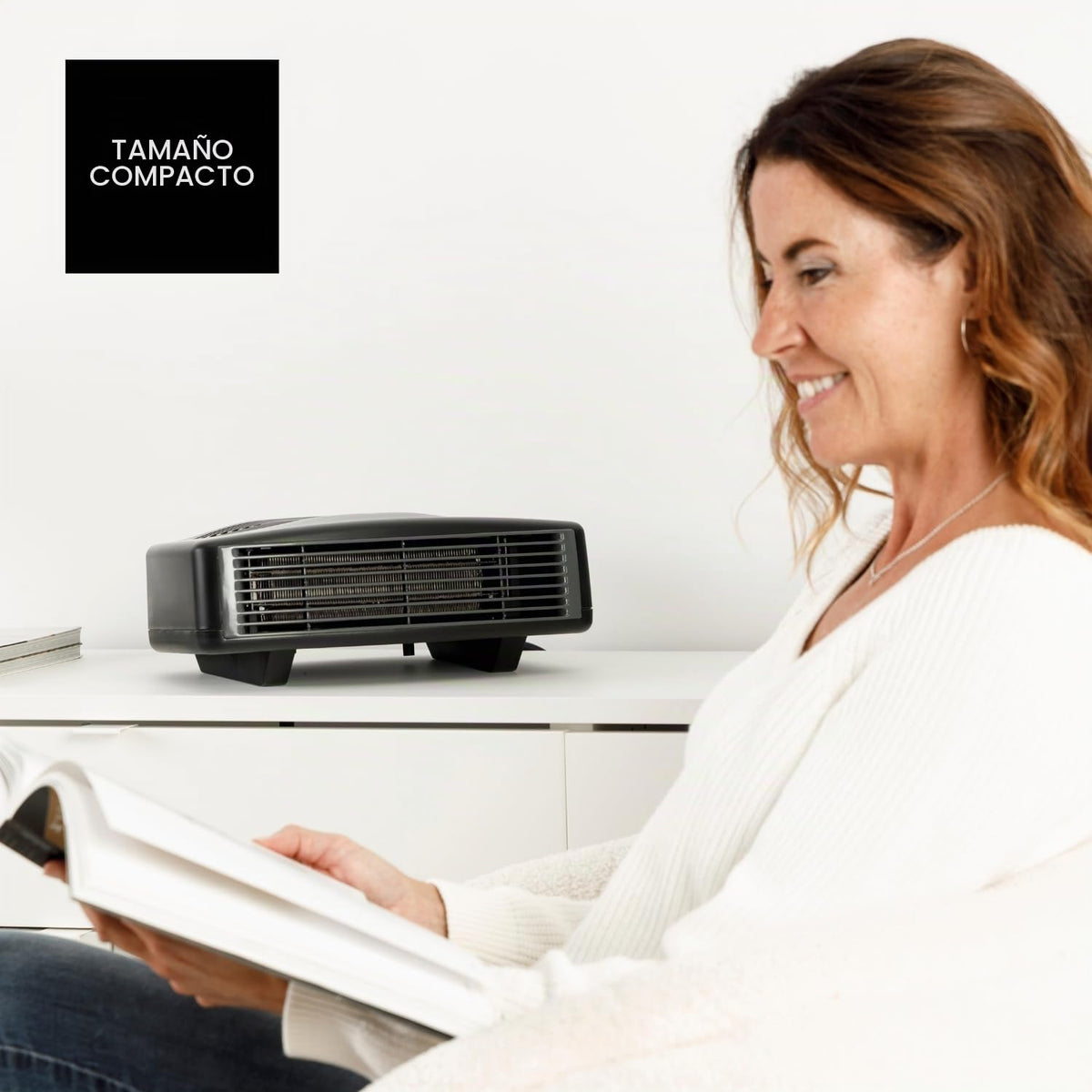 Taurus Tropicano 2400 Calefactor Eléctrico 2400W, Termostato, Ventilador