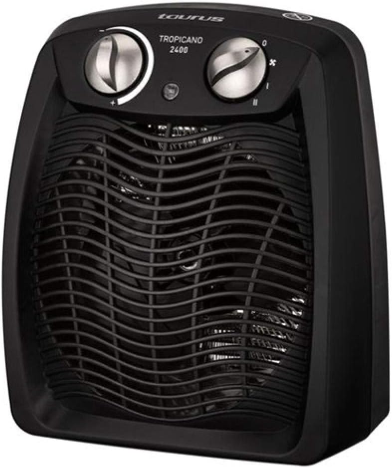 Taurus Tropicano 2400 Calefactor Eléctrico 2400W, Termostato, Ventilador