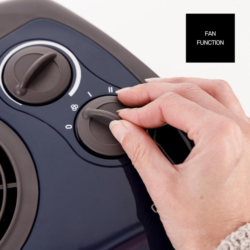 Taurus Tropicano 2400 Calefactor Eléctrico 2400W, Termostato, Ventilador