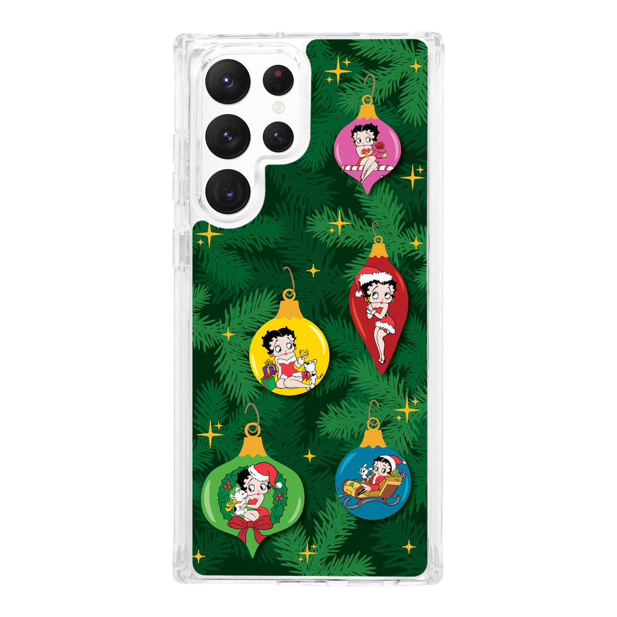 Betty Boop Christmas HD Samsung Galaxy S24 Phone Case