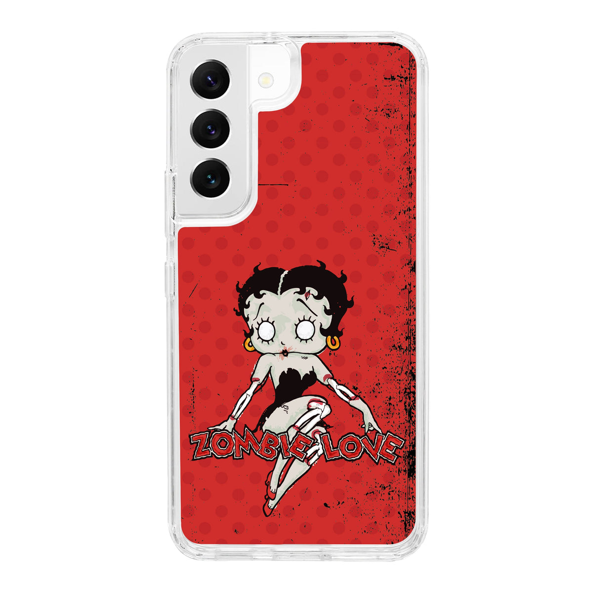 Betty Boop Zombie Love HD Samsung Galaxy S24 Phone Case