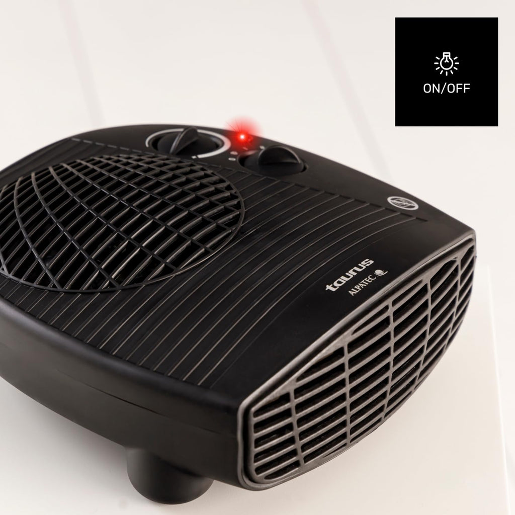 Taurus Tropicano 2400 Calefactor Eléctrico 2400W, Termostato, Ventilador