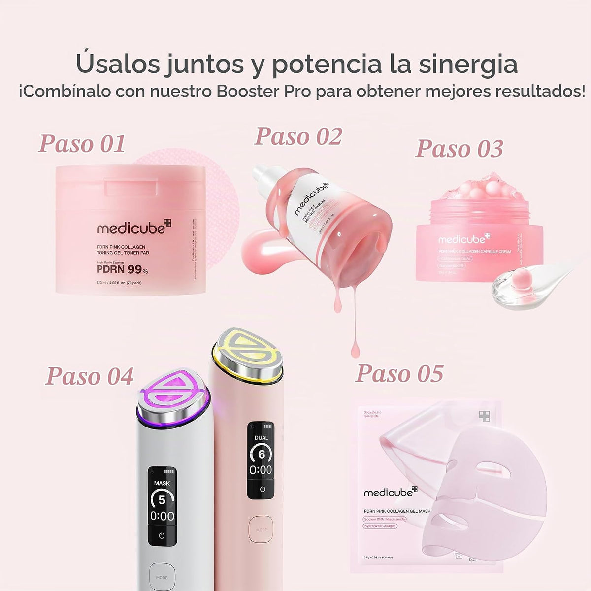medicube PDRN Pink Peptide Serum with Salmon DNA