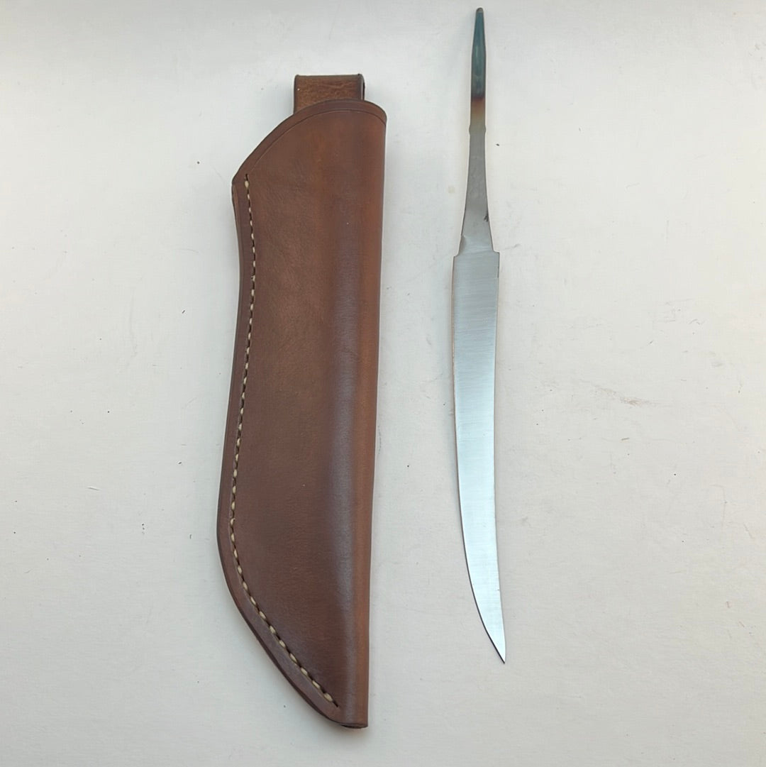 Ragweed Forge Knife Sheath #9 (9" made from 8/9oz Leather) Hand Made in our leather shop!