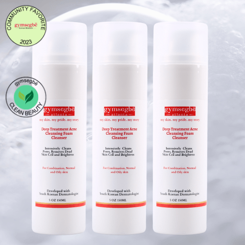 Deep Treatment Acne Cleansing Foam Cleanser [BACK IN STOCK 9/13]