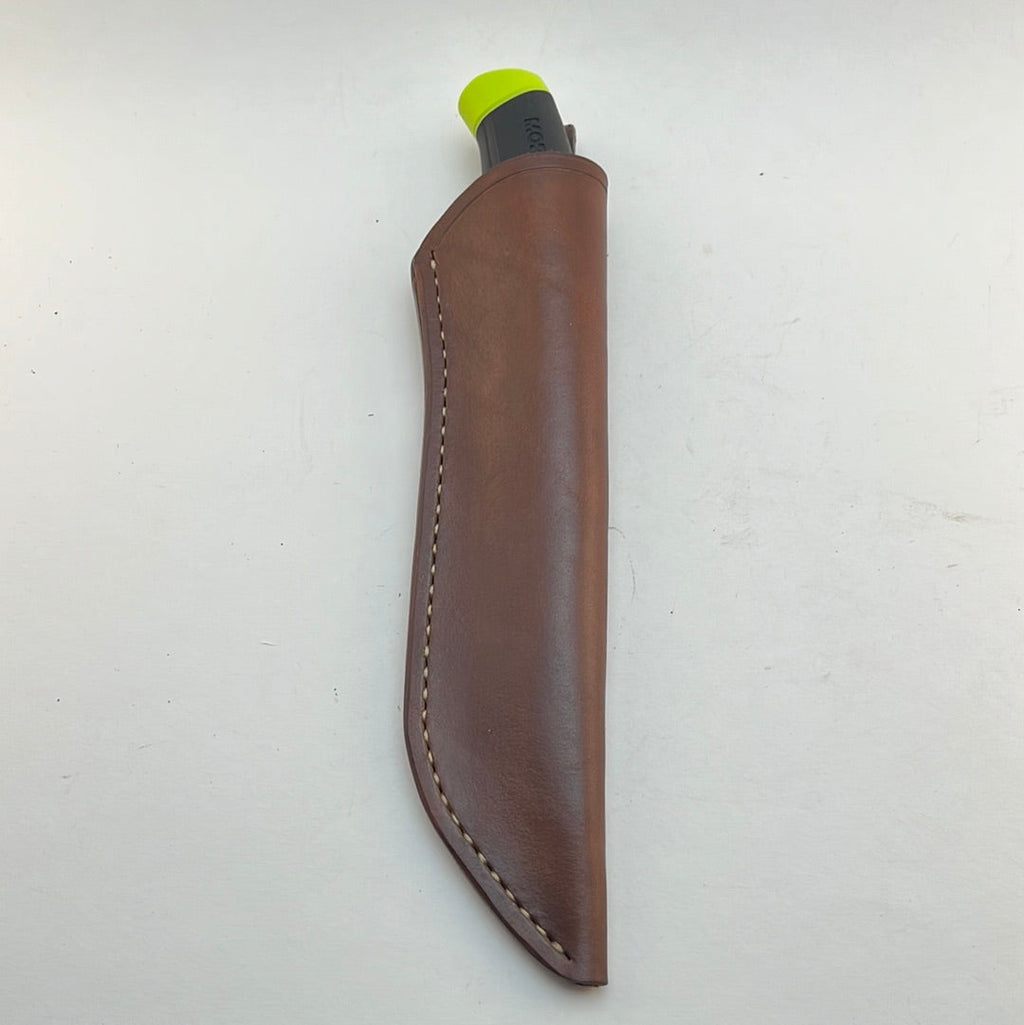 Ragweed Forge Knife Sheath #9 (9" made from 8/9oz Leather) Hand Made in our leather shop!