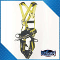 Tower Working Type Full Body Harness w/ 6 D-Rings, Padded Seat & Waist