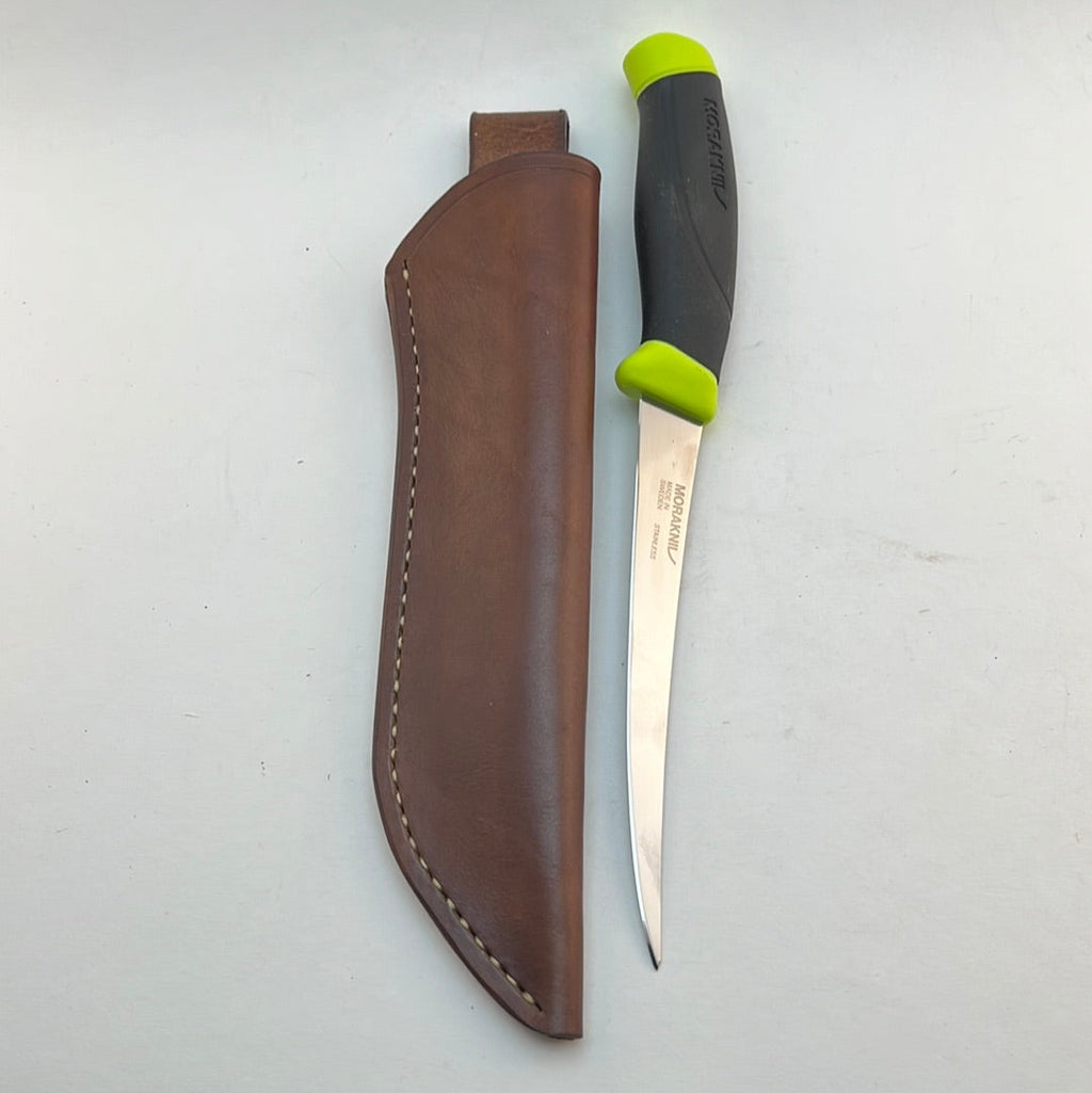 Ragweed Forge Knife Sheath #9 (9" made from 8/9oz Leather) Hand Made in our leather shop!