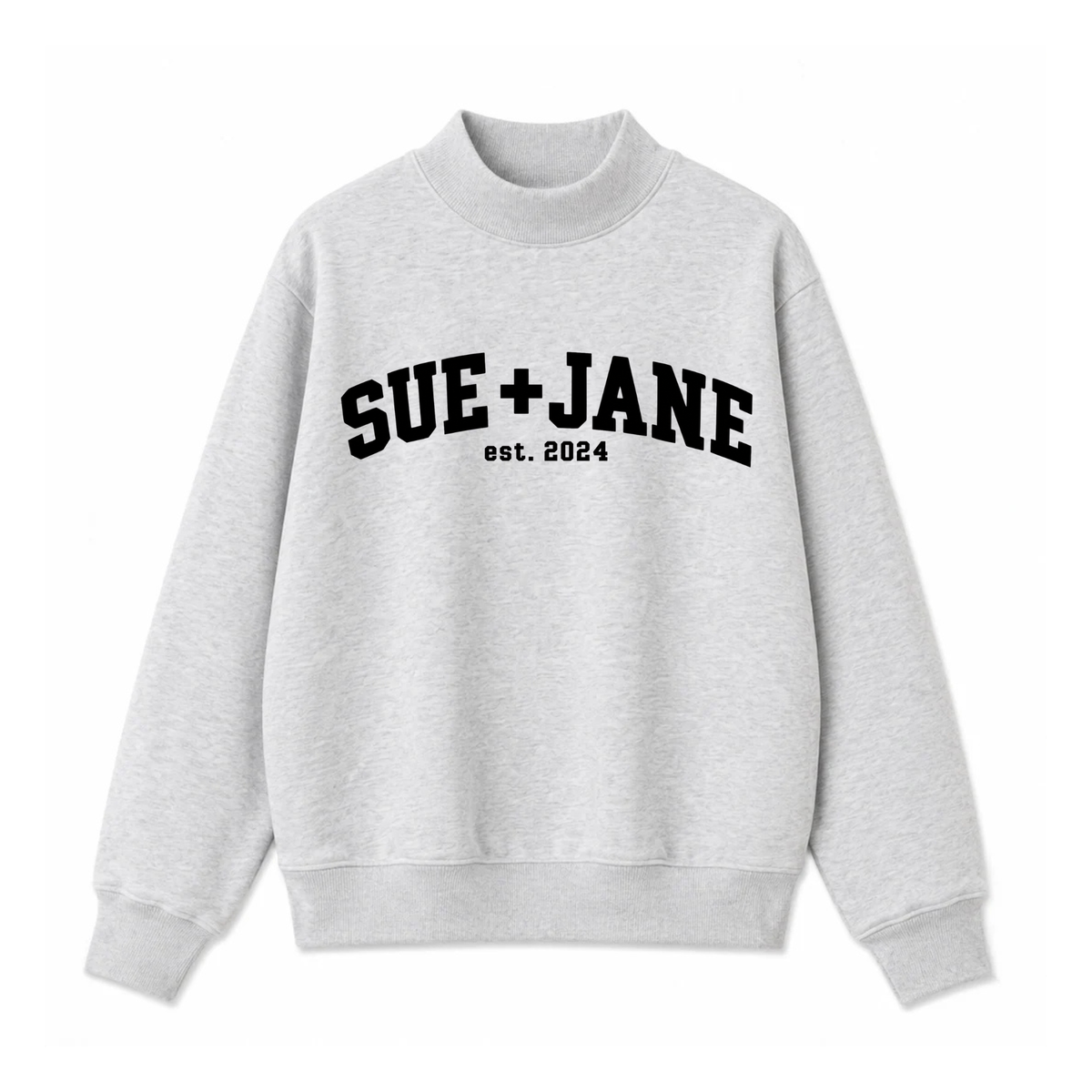 Classic Varsity Fleece Mock Neck