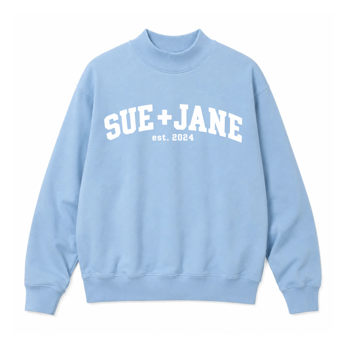 Classic Varsity Fleece Mock Neck