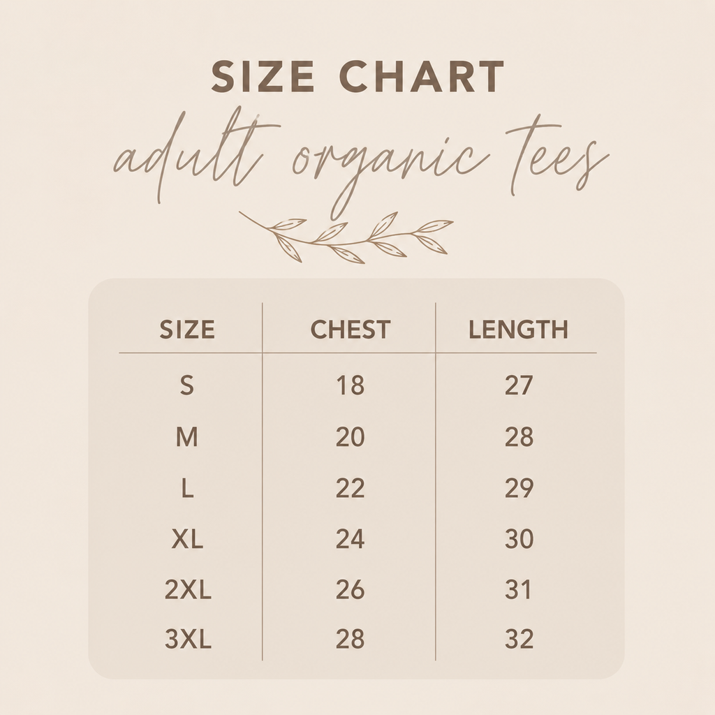 Neutral Gingham Mama Organic Cotton Tee