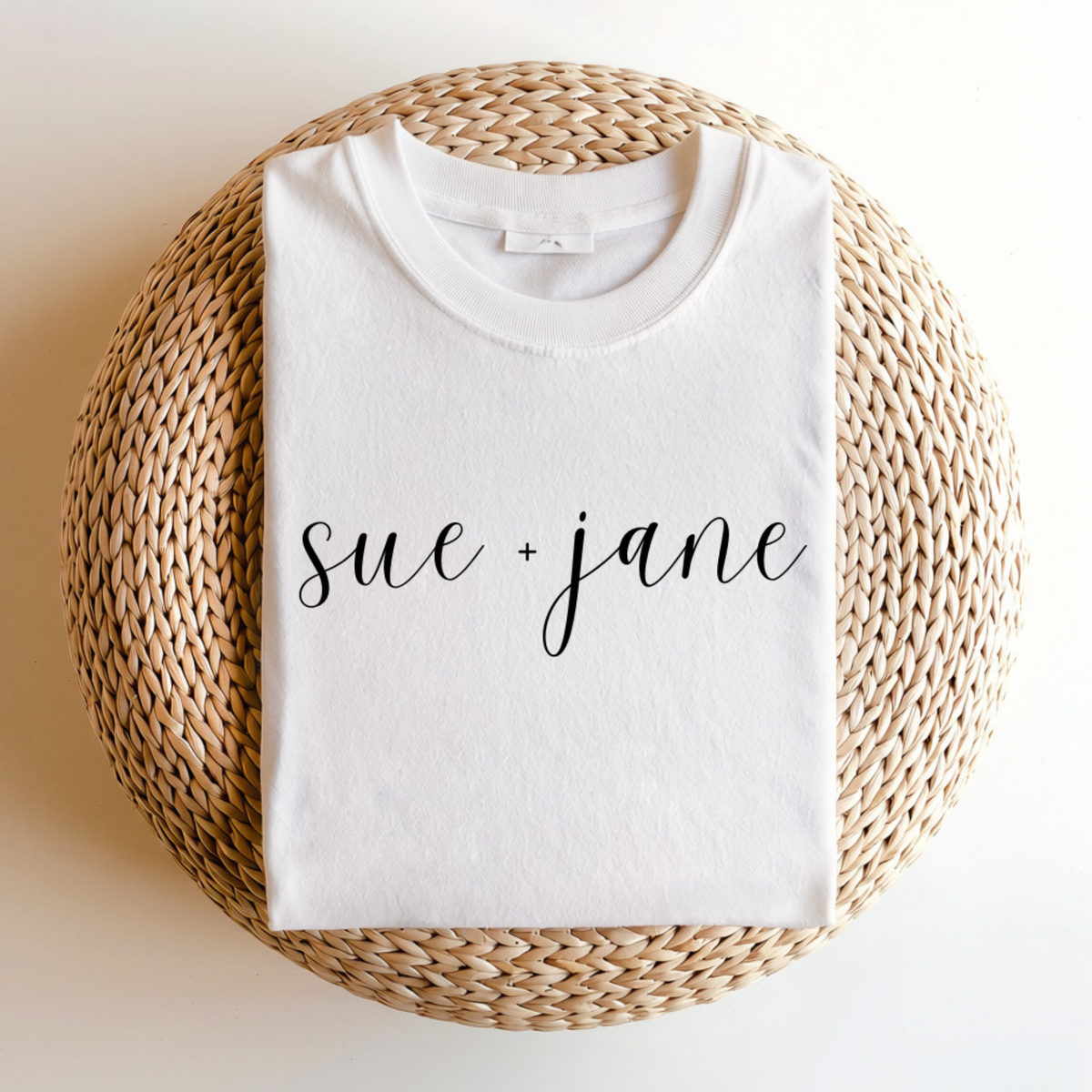 Sue and Jane Branded - Organic Cotton Tee