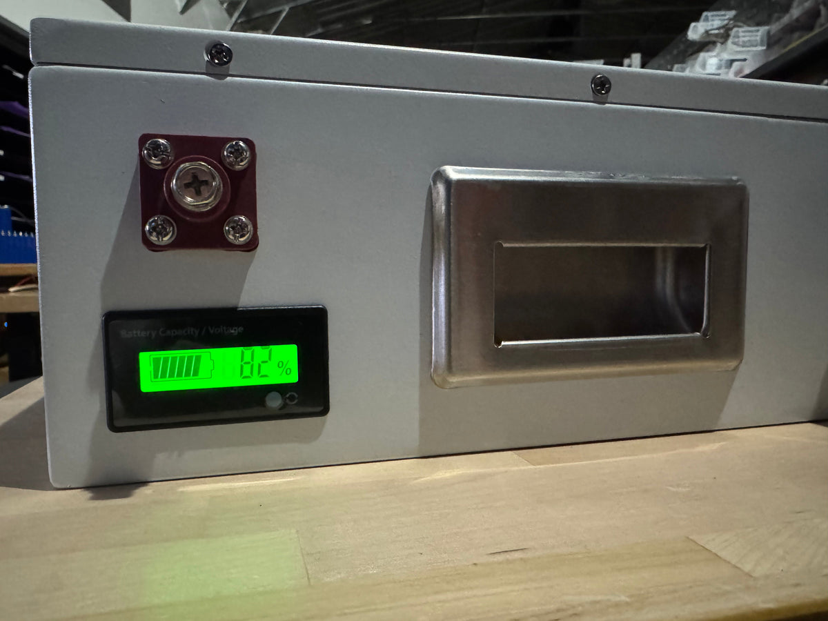 24V 100Ah LiFePO4 Battery with Active Balance & 100A BMS