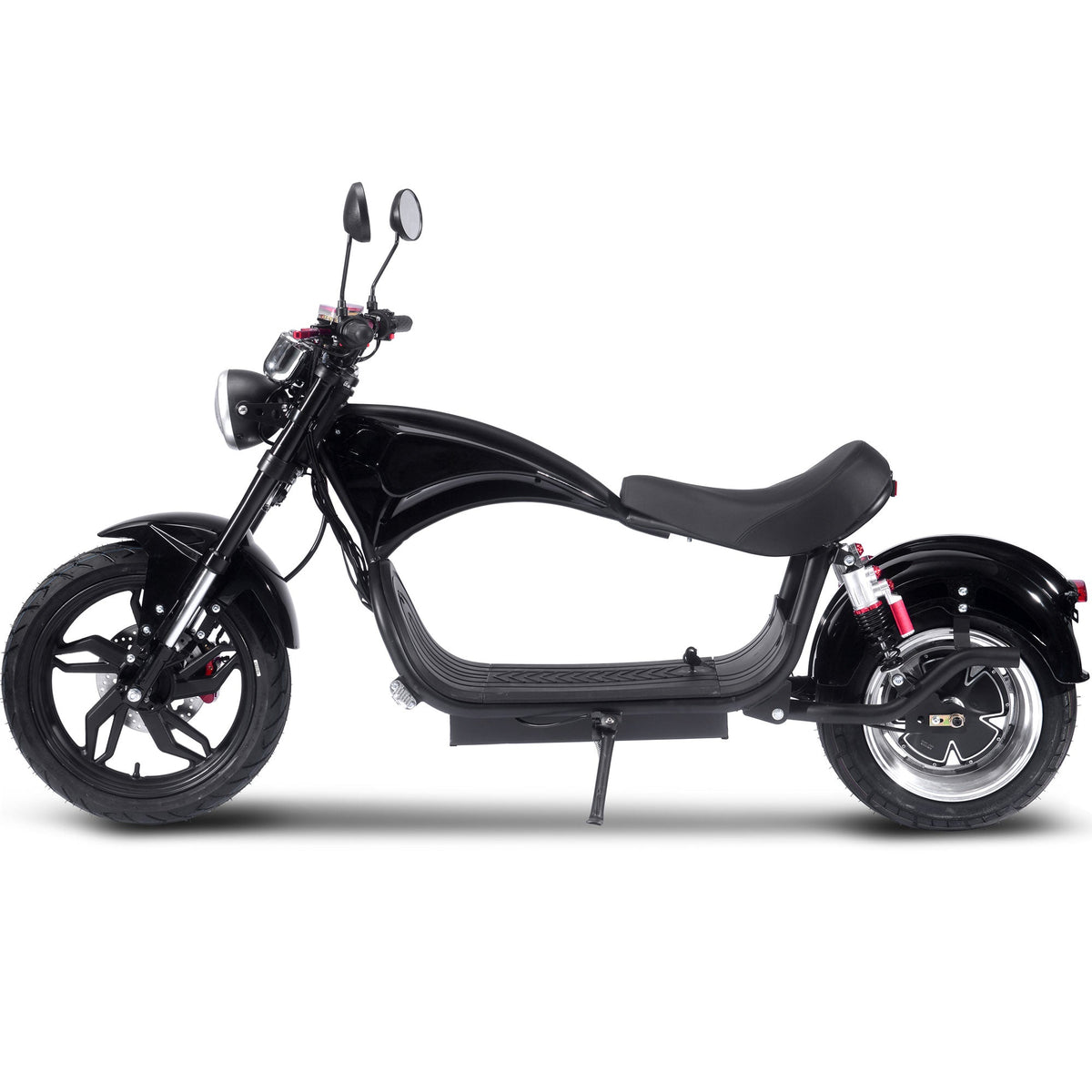 60V 2.5 kW Lithium Chopper Cruiser Bike