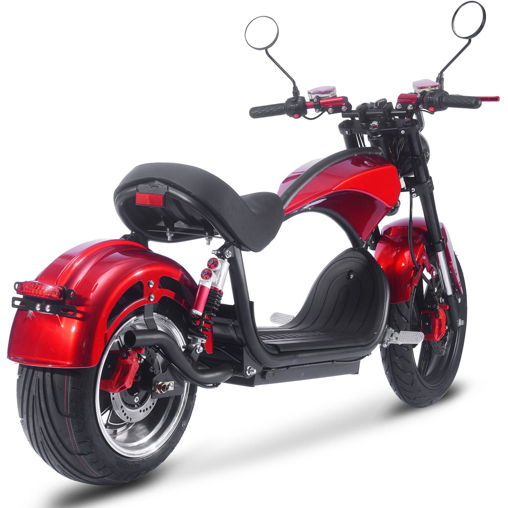 60V 2.5 kW Lithium Chopper Cruiser Bike