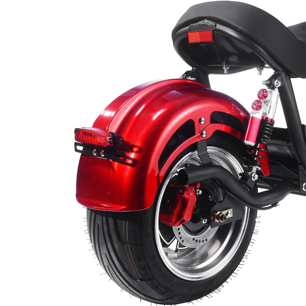 60V 2.5 kW Lithium Chopper Cruiser Bike