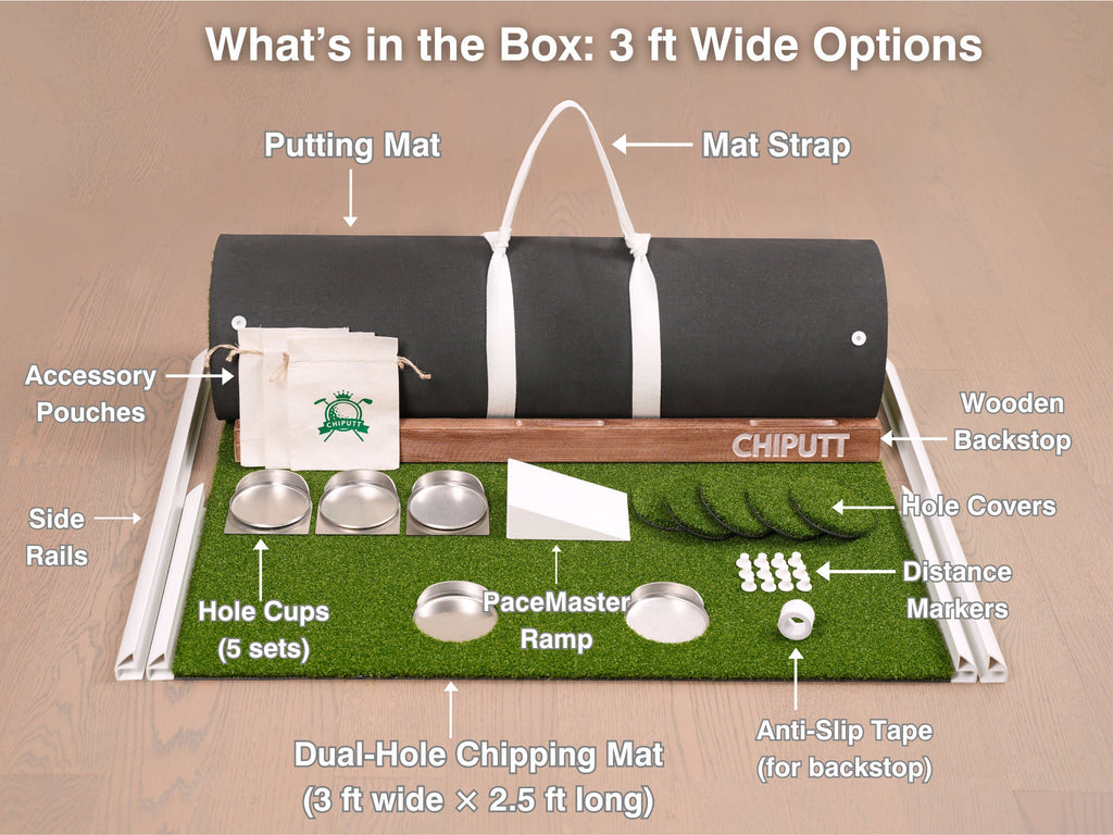 The Chiputt Tour‑Grade Premium Putting Mat