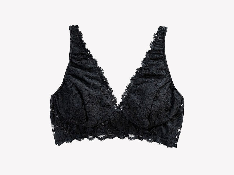 Vela Wireless Bra, Black