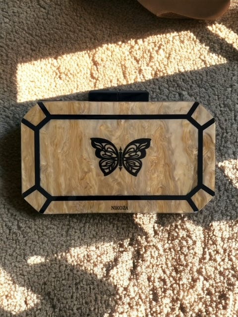 Karina Acrylic Clutch