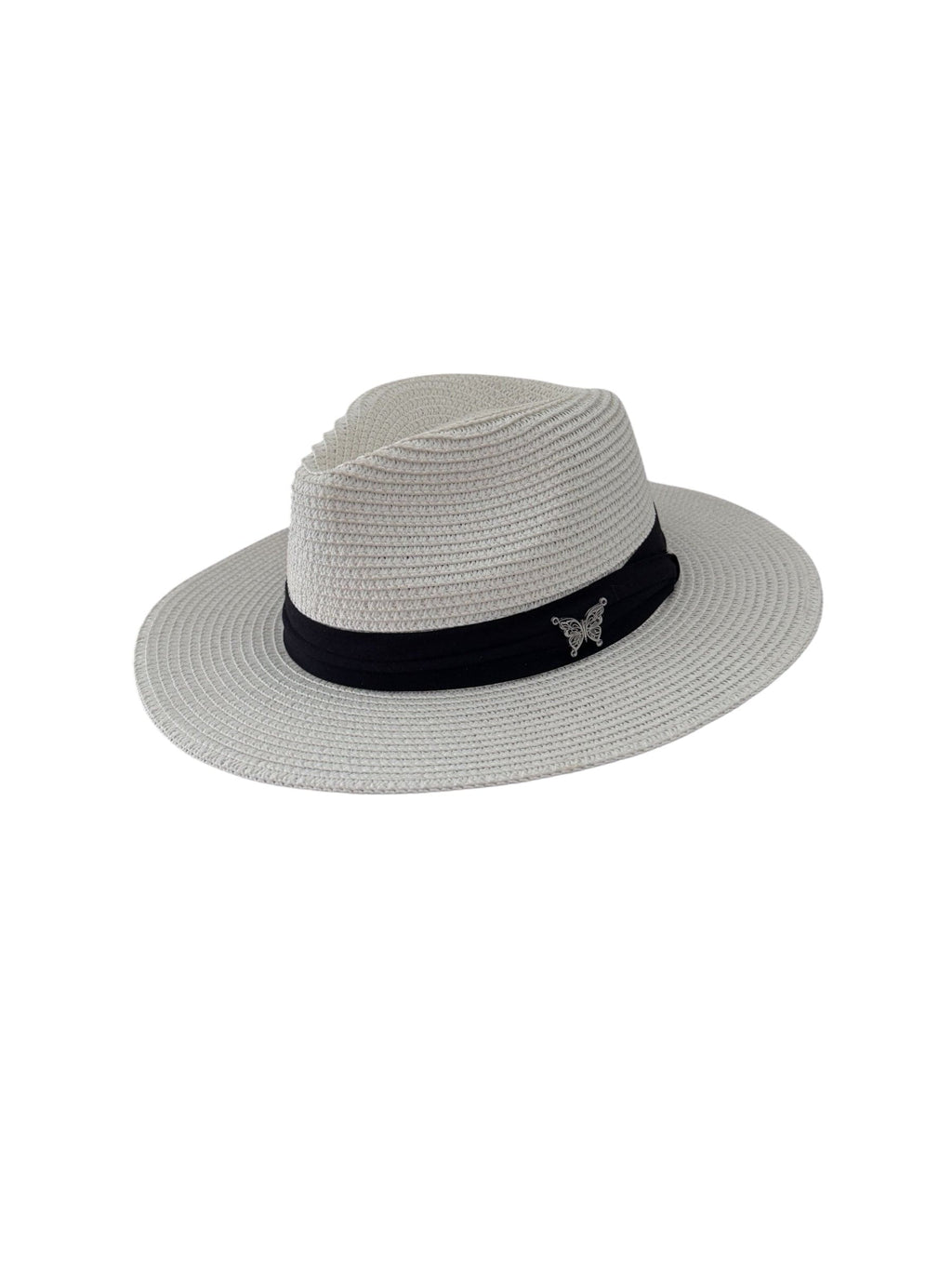 White Nikoza Fedora Hat