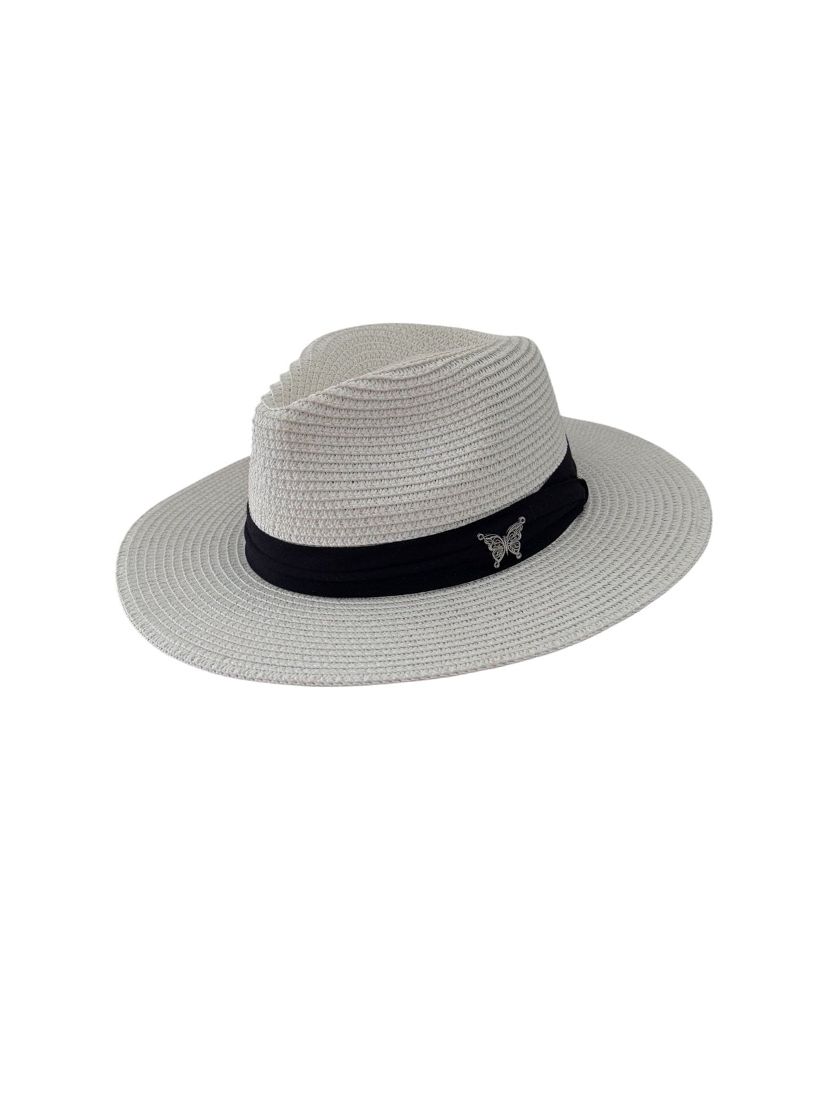 White Nikoza Fedora Hat