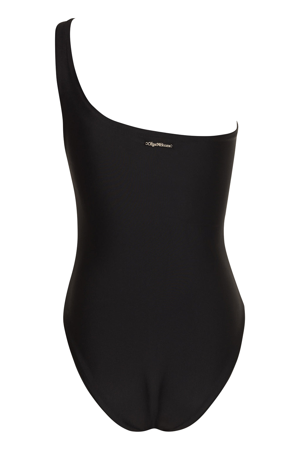 Vanda - StripeOne Shoulder Style Swimsuit
