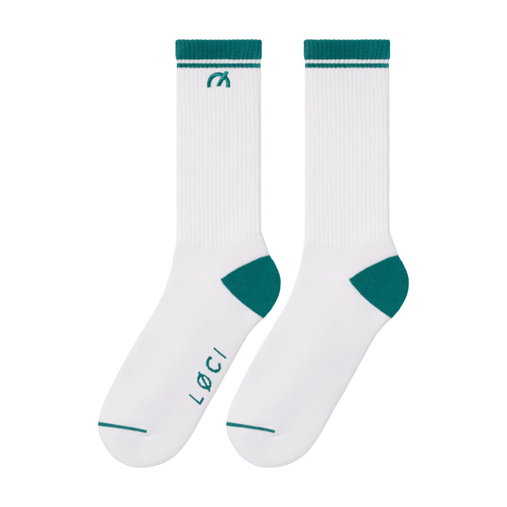 Stripe Cushioned Crew Socks